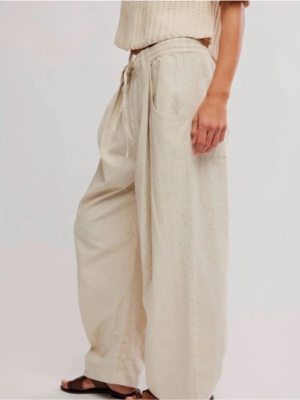 Free People - Chambers Laidback Pull on Pants NWT